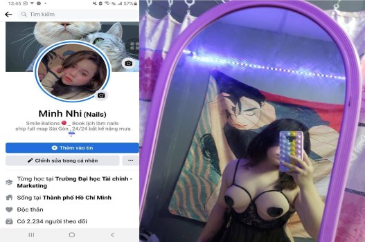Cô Minh Nhi say đắm bên bạn trai thân thiết