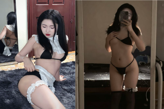 Đít tròn mới nhún đã run người vì sướng điên