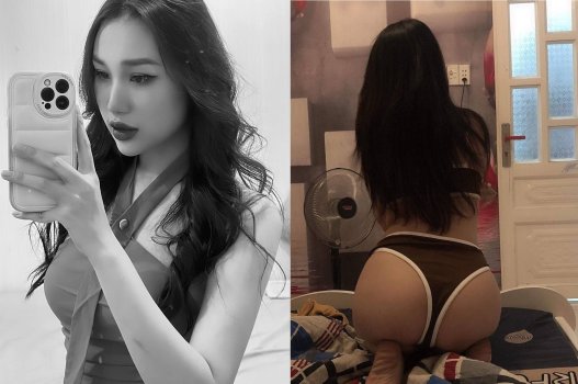 Ngọc Diễm hàng xịn mà bạn trai đụ nhẹ nhàng