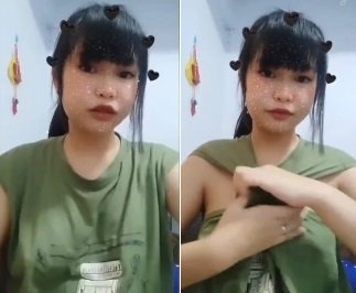 Sex học sinh khoe đôi vếu khủng khiến bạn mê mẩn